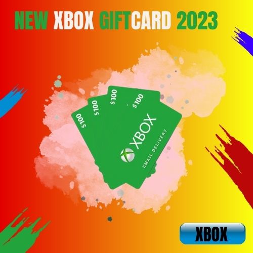 New Xbox Gift Card 2023