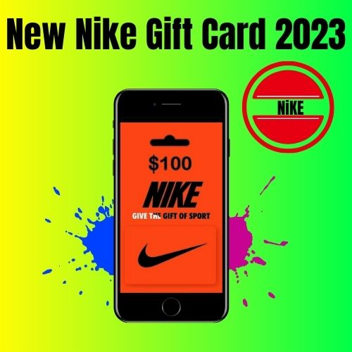 New Nike Gift Card 2023