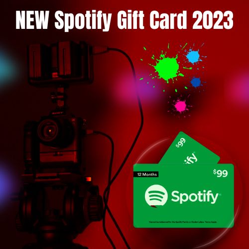 New Spotify Gift Card 2023
